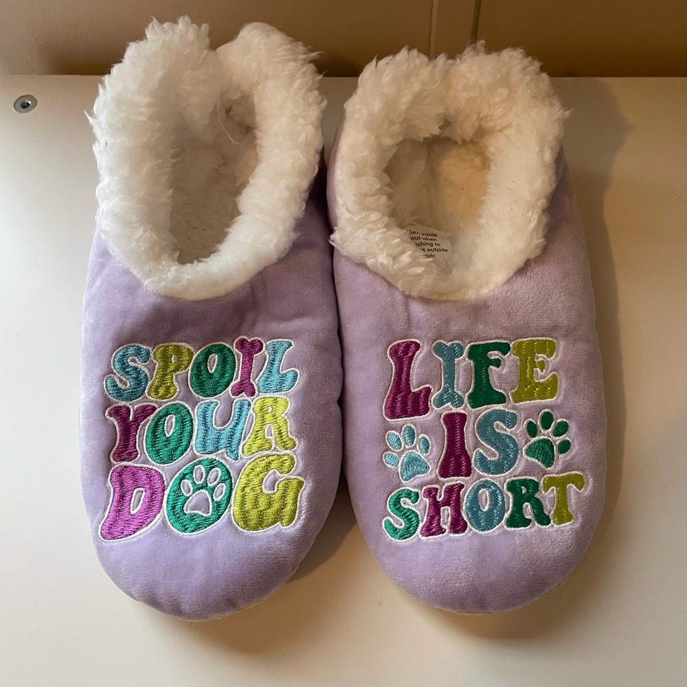 Snoozies Slipper Socks | House Slippers Small, Spoil Your Dog